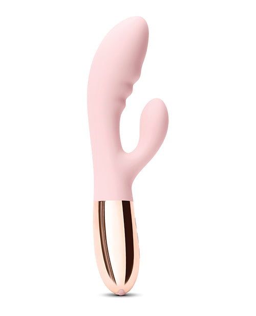 NO ETA Le Wand BLEND Double Motor Rabbit Rechargeable Vibrator - Rose Gold