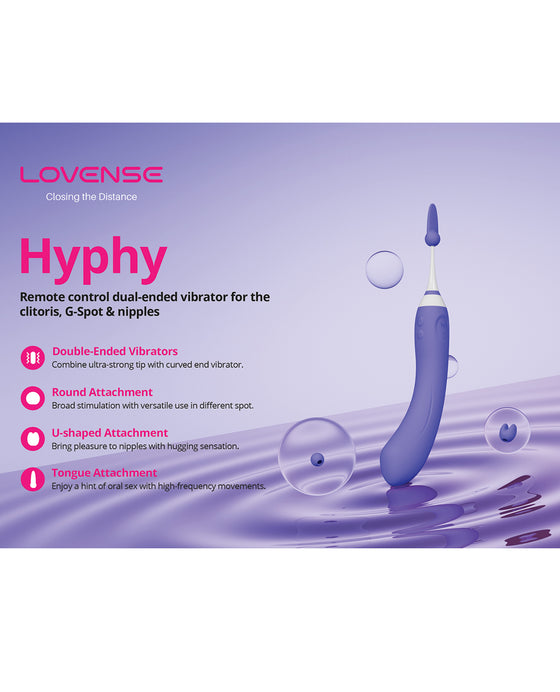 Lovense Hyphy Hi-Frequency Stimulator - Purple