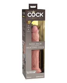  King Cock Elite 9" Dual Density Silicone Cock - Light