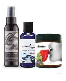  Earthly Body Play & Pleasure Gift Set - Asst. Strawberry