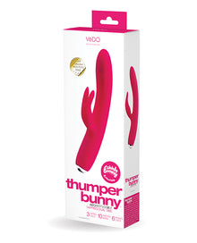  VeDO Thumper Bunny Rechargeable Dual Vibe - Pretty in Pink