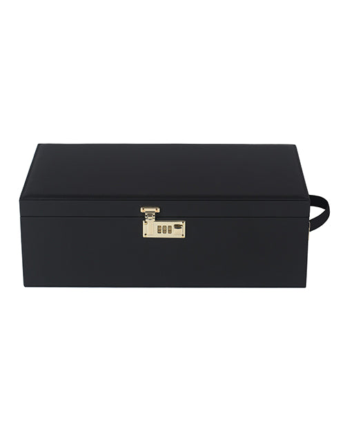 Dorcel Le Coffret Prestige Edition Built-in Combination Lock Storage Box - Black