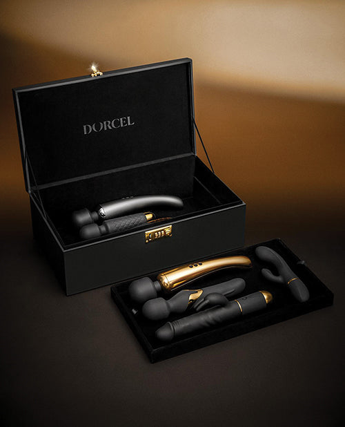 Dorcel Le Coffret Prestige Edition Built-in Combination Lock Storage Box - Black