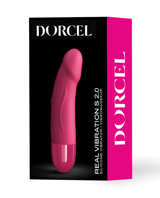 Dorcel Real Vibration S 6" Rechargeable Vibrator - Pink