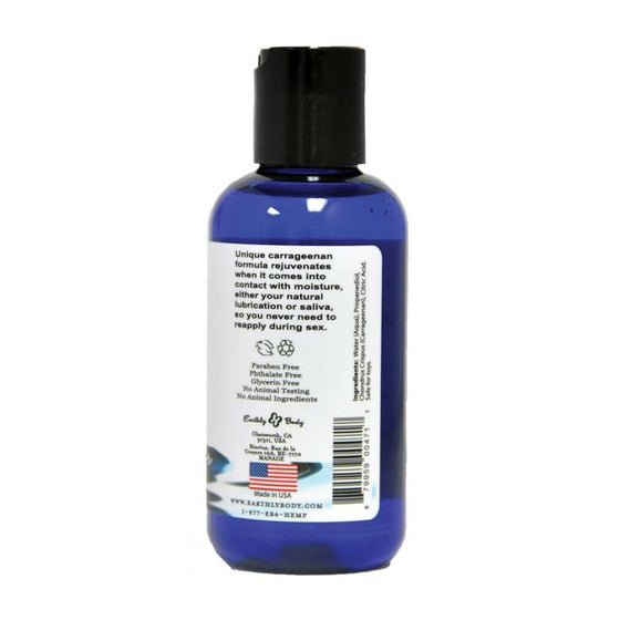 Earthly Body Waterslide Personal Lubricant w/Carrageenan - 1 oz Bottles Basket of 30