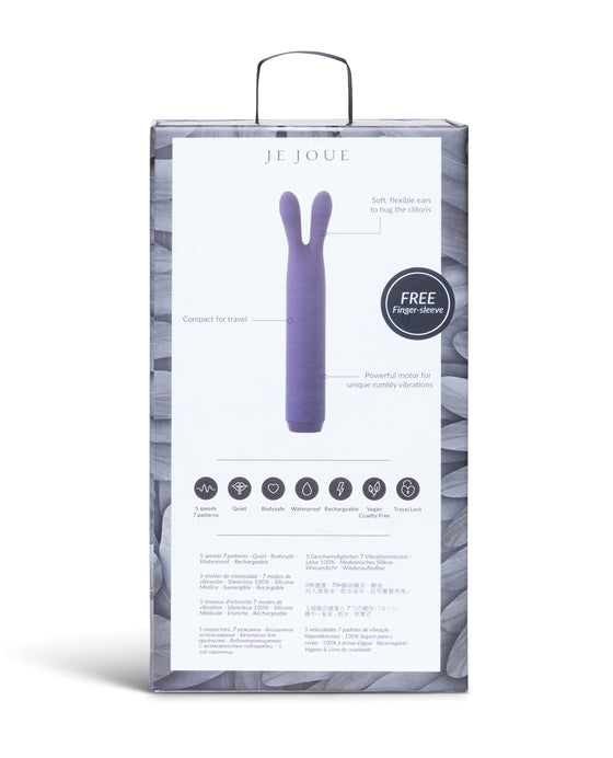 Je Joue Rabbit Bullet Vibrator - Purple