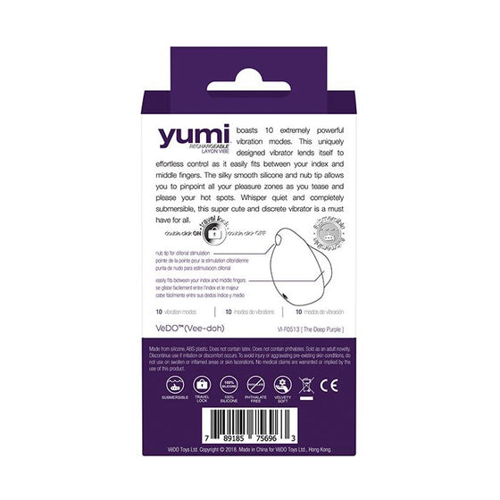 VeDO Yumi Finger Vibe - Deep Purple
