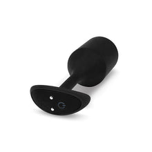  b-Vibe Vibrating Weighted Snug Plug XL - 247 g Black