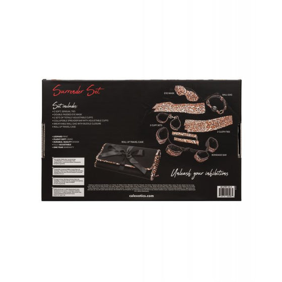 Unleashed Surrender Set - Animal Print