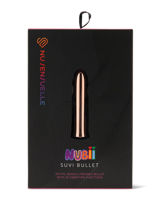 Nu Sensuelle Nubii 10 Function Bullet - Rose Gold