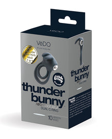  VeDO Thunder Bunny Rechargeable Dual Ring - Black Pearl