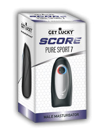  Get Lucky Score Pure Sport 7 Masturbator - Black
