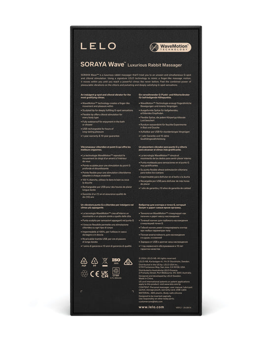 LELO Soraya Wave - Deep Rose