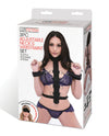 Lux Fetish 3 pc Adjustable Neck & Wristraint Set