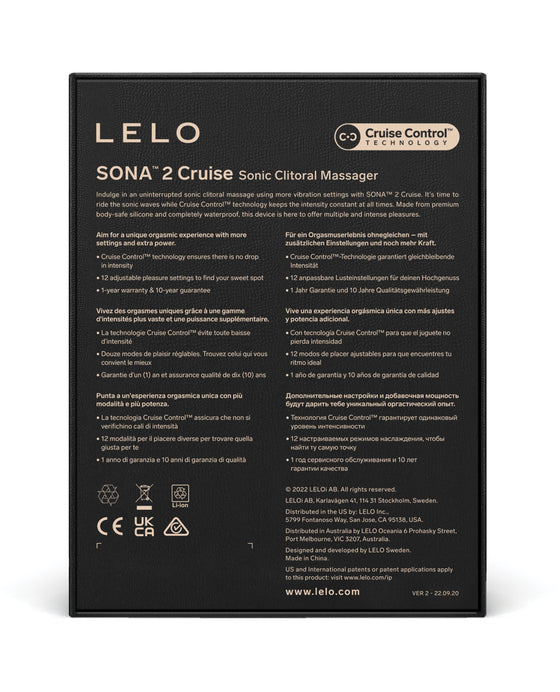 LELO Sona 2 Cruise - Cerise