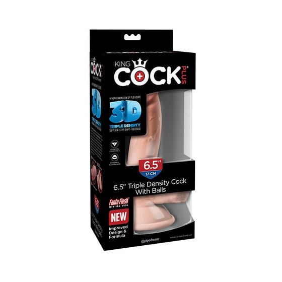 King Cock Plus 6.5" Triple Density Cock w/Balls