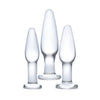 Glas 3 pc Glass Anal Training Kit