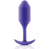 b-Vibe Weighted Snug Plug 2 - 114 g Purple