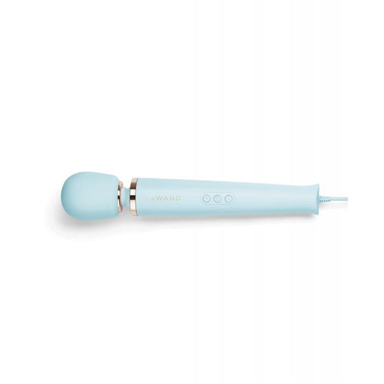 Le Wand Powerful Plug-In Vibrating Massager - Sky Blue