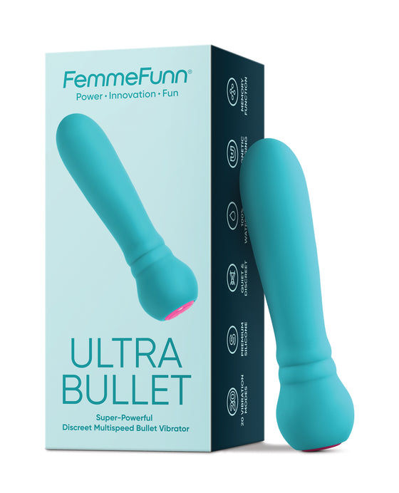 Femme Funn Ultra Bullet Massager - Turquoise