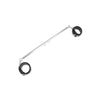 Lux Fetish Expandable Bar Spreader Set w/Leatherette Cuffs