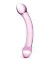 Glas Double Trouble Glass Dildo - Purple