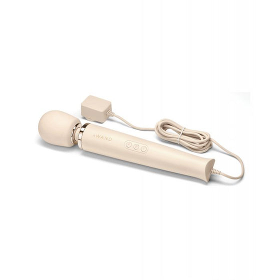 Le Wand Powerful Plug-In Vibrating Massager - Cream