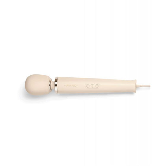 Le Wand Powerful Plug-In Vibrating Massager - Cream