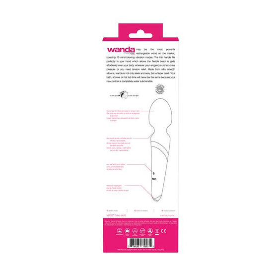 VeDO Wanda Rechargeable Wand - Foxy Pink