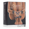 Shots Ouch Leather Hand & Leg Cuffs - Black