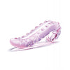 Glas 6" Lick-it Glass Dildo - Pink