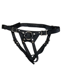 Locked In Lust Crotch Rocket Strap-On Small - Black
