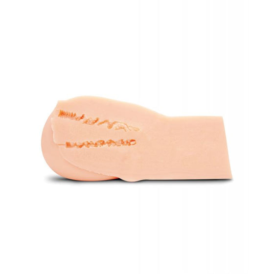 Luvdollz Remote Control Rechargeable Spread Eagle Pussy & Ass w/Douche - Ivory