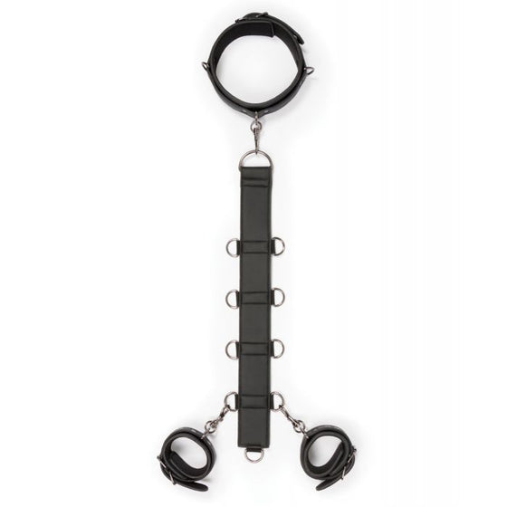 Easy Toys Neck To Wrist Restraint Set - Black