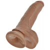 King Cock 9" Cock w/Balls - Tan