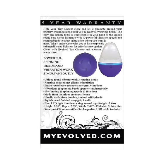 Evolved Tiny Dancer Rechargeable Bullet