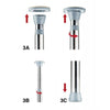 Shots Ouch Dance Pole - Silver
