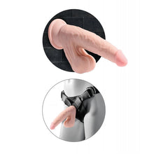  King Cock Plus 9" Triple Density Cock w/Swinging Balls - Ivory