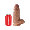King Cock 9" Chubby - Tan