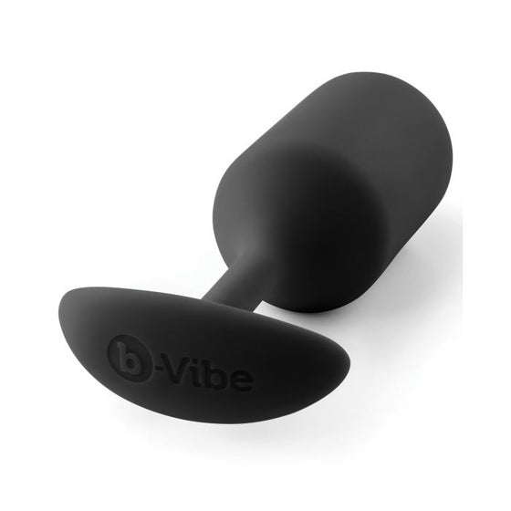 b-Vibe Weighted Snug Plug 3 - 180 g Black