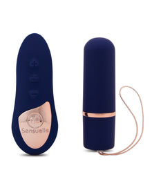  Nu Sensuelle Remote Control Wireless Bullet Plus - Navy Blue