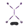 Lux Fetish Bed Spreader - Purple
