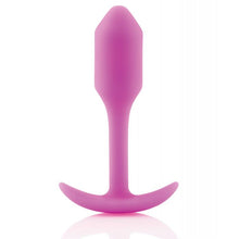  b-Vibe Weighted Snug Plug 1 - 55 g Fuchsia
