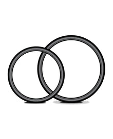  Lux Fetish Diamond Velvet Strap-on Corset - Black