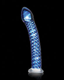  Icicles No. 29 Hand Blown Glass - Clear w/Ridges