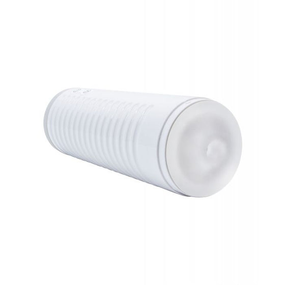 Lovense Max 2 Rechargeable Male Masturbator w/White Case - Clear Sleeve