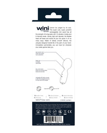  VeDo Wini Rechargeable Mini Wand - Just Black