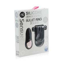  Nu Sensuelle Silicone Remote Control XLR8 Turbo Boost Bullet Ring - Black