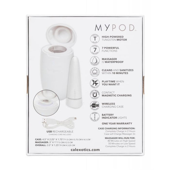 My Pod Vibrating Massager - White