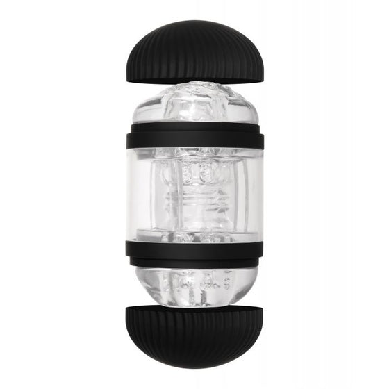 Zero Tolerance Double Decker Stroker - Black/Clear